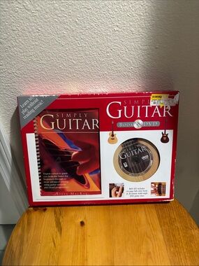 Simply Guitar Book & DVD Set NWT